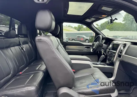 2013 Ford F150 Super Cab из США, поврежденный, VIN 1FTFX1ET8DKG37307